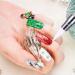 1PC Nail Art Sculpture Pens Silicone Dual Head Manicure Carving Pen Rhinestone Beads Picker Tool - Buy Online on GoSupps.com