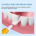 0.6 mm Interdental Brushes - Pink Tooth Cleaner & Floss Head | Retractable Toothpick for Effective Cleaning Between Teeth - 30 Pack - Buy Online on GoSupps.com