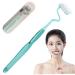 Interdental Brushes S-Shaped PCTG Dental Brushes Teepees Dental Brushes Soft Bristle Floss Brushes Interdental Brush for Gum Teeth Slit Tongue(Green)