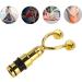 Premium Stainless Steel Massage Gun Heads - 0.7 Inch Replacement Attachments for Muscle & V Facial Massage - Buy Online on GoSupps.com