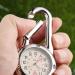 NICERIO Outdoor Carabiner Watch with Glow in The Dark Clip - White Pocket Watch for Rock Climbing & Mountaineering - Buy Online on GoSupps.com