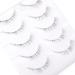 Natural Wispy Mink Bottom False Eyelashes - Handmade, Reusable, Clear Band - Pack of 6 - Buy Online on GoSupps.com