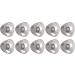 10 Pack Hearing Aid Domes - Soft Open Coupling Replacement Earplugs for Seniors & Hearing Disabilities | Shields for Ultimate Comfort - Buy Online on GoSupps.com