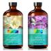 Lilac Essential Oil 4 Fl Oz and Vanilla Essential Oil 4 Fl Oz - Lilac & Vanilla Oil for Diffuser Aromatherapy Home Fragrance Skin & Hair Care DIY Candle & Soap Making Yoga