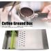 Emoshayoga Commercial Use Coffee Bucket Box with Rod Knock Container Drawer Type for Home Kitchen Accessory(Silver) - Buy Online on GoSupps.com