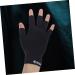 BRIGHTFUFU 1 Pair UV Gloves summer sunblock gloves touchscreen gloves nail art fingerless gloves sun protection gloves for women nail dryer UV glove nail gel fabric major women's summer beach 19.5x8cm Black - Buy Online on GoSupps.com
