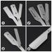 Colorful Manual Straight Razors - Stainless Steel Beard & Body Groomers | Foldable Single Edge Blades for Hair Removal - TD106CHA-2 - Buy Online on GoSupps.com