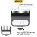 VRMETA Professional Hair Clipper Guards Guide Combs 2 PCS (BLACK) - Fits Most Wahl Clippers, Metal Clip, 1.5mm and 4.5mm Cutting Lengths - Buy Online on GoSupps.com