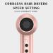 Cordless Hair Dryers with Charging Base Handheld Hot & Cold Wind Blow Dryer Lightweight Wireless Hair Dryers for Women Curly Hair Travel Home - Buy Online on GoSupps.com