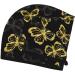 Golden Glitter Butterflies Microfiber Hair Towel - Soft Super Absorbent Hair Wrap for Women | Quick Dry Coral Velvet Cap for Long Curly Thick Hair - Buy Online on GoSupps.com