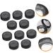 FRCOLOR 10 Sets Boxes Eye Shadow Box Travel Containers for Creams Eye Shade Face Cream Container Portable Eyeshadow Container Empty Eyeshadow Organizer Mini Lotion 3.8X3.8X1.9CM Black 1 - Buy Online on GoSupps.com