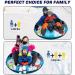 Inflatable Snow Tubes for Kids and Adults | Heavy Duty Snow Sleds for Family Winter Fun | Sturdy Handles | Large Winter Skating Toys and Gifts - Buy Online on GoSupps.com