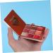 FOMIYES 9 Makeup Cosmetic Highlighter Pearlescent Glitter Diamond Eye Metallic Eyeshadow Colors Shadow 1 count (Pack of 1) Red - Buy Online on GoSupps.com