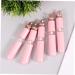 5 pi ces Tubes de L vres Vides Plastique Contenants Rechargeables pour Gloss Huile et Teinture Forme C ur Rose Portable et R utilisable pour Voyage et DIY - Buy Online on GoSupps.com