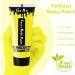 Go Ho Cream Yellow Face Paint (2.37oz 70ml) | Water Based Makeup for SFX Cosplay & Halloween Costumes - Buy Online on GoSupps.com