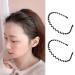 Sioppkik 2 Pack Metal Hair Bands - Slip-Resistant Elastic Headbands for Men & Women | Anti-Slip Accessories for Sports Yoga Cycling & Running - Buy Online on GoSupps.com