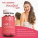 Health Properly Hair Gummy Vitamins - 5000mcg Biotin Folic Acid for Healthy Hair Growth - Hair Skin and Nails Vitamin - Women & Men - Buy Online on GoSupps.com