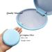 Orthodontic Retainer Case Textured Silicone Aligner Case - Blue | Durable & Stylish - Shop Now! - Buy Online on GoSupps.com