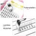 Buy 6D-C-0.10-9 mm Short Stem Eyelash Extensions | Finished Volume Eyelashes 0.07 C Curl - 12 Pieces Pack - Buy Online on GoSupps.com