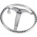 YaeMarine 13-1/2 3 Spoke Stainless Steel Marine Boat Steering Wheel with Turning Knob - Compatible with Teleflex Cable Helm - Buy Online on GoSupps.com