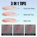 TOMICCA Short Square Nail Tips 180PCS Soft Gel Pre-colored Matte Full Coverage Nail Tips - Nude Short Square - 15 Sizes for Nail Art Extensions - Buy Online on GoSupps.com