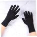 Housoutil 2 Pairs Heat Resistant Gloves Anti-scalding Gloves Hair Curling Iron Hair Rollers Hair Curler Gloves Powder Glove Heat-resistant Gloves for Perm Hair Straightener Gloves Curls 25X11cm Black - Buy Online on GoSupps.com