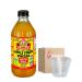 Braggs Apple Cider Vinegar With The Mother 473ml with free 30ml cup