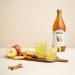 Organic Raw Apple Fire Cider Vinegar with The Mother 1L - Turmeric & Cinnamon | Glass Bottle in Box - Buy Online on GoSupps.com