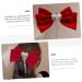 DOITOOL Tassel Hair Clip Red Hair Clips Hair Accessories for Girls Barrettes for Girls Rhinestone Barrettes for Women Womens Barrettes for Hair Girls Tiara Miss Spring Clip Velvet Bow Tie - Buy Online on GoSupps.com