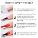 Meet Across Purple Plum Red Gel Nail Polish Set - 3 Color Nude Gel Polish Kit with UV/LED Lamp Base & Top Coat - Perfect Gift Box for Nail Art Salon & Manicure Starter Set - Buy Online on GoSupps.com