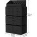 READAEER Makeup Cosmetic Organizer Storage Drawers Display Case - 12 Drawers (Black) - Buy Online on GoSupps.com