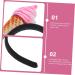 Ice Cream Headband Ice-cream Headbands Women's Sunglasses Hairband Spa Headband Hair Headband Face Wash Headbands Head Bands for Hair Headbands for Women Short Hair MAGICLULU - Buy Online on GoSupps.com