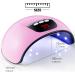 SunshineFace USB UV LED Nail Lamp 54W Faster Nail Dryer for Gel Polish Professional Carry Convenient Nail Light with 3 Timer Setting Smart Sensor Nail Art Tools for Manicure Salon Quality Gel Lamp - Buy Online on GoSupps.com