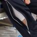 Daily Wear Black Patient Pants with Side Zipper for Elderly & Disabled - Comfortable Care Clothes for Surgery & Bedridden Patients | Medium Size - Buy Online on GoSupps.com
