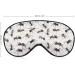Cute Ants Animal Sleep Mask - Adjustable Strap Eye Cover for Sleeping & Travel - Buy Online on GoSupps.com