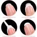 1020 PCS/ 20 Sheets French Nail Stickers French Nails Stencil Self-adhesive Manicure Nail Sticker Tips Moon Shape Line Guide DIY Stickers Tips Nail Decoration - Buy Online on GoSupps.com