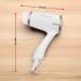 Proficare Compact Hair Dryer 1400W - Foldable Travel Hair Dryer with 2 Power Levels & Overheating Protection | PC-HT 3009 White/Bronze - Buy Online on GoSupps.com