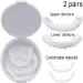 2 Pairs Perfect Smile Teeth Veneers - Instant Cosmetic Dentures & Whitening Kit | Comfort Fit Flex Provisional Prostheses - Buy Online on GoSupps.com