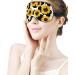 Cows Skin Sunflower Sleep Mask for Women | Adjustable Eye Shades with Elastic Strap - Buy Online on GoSupps.com