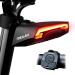 MEILAN X5 USB Rechargeable Smart Bike Tail Light Wireless Turning Signal Bike Light Bicycle Rear Light with a Wireless Remote Control Cycling Safety Warning Light