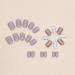 24 Pcs Short Pink Press-On Nails - Glitter & Marble Designs | Reusable Acrylic Fake Nails for Women - Buy Online on GoSupps.com