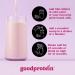 Good Protein Vegan Plant-based Protein Powder 100% Natural Non-GMO Dairy-free Gluten-free Soy-free No Added Sugar and Nothing Artificial. Mixed Berries All-in-One Shake 440 grams Mixed Berry 440 g - Buy Online on GoSupps.com