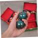 Frcolor 2-Pack Silver Handballs for Stress Relief | Fitness Massage & Meditation Tool | Chinese Style Gymnastics Ball for Health & Wellness - Buy Online on GoSupps.com