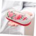 Coolhiya Double-Layer Glasses Case - Portable Storage for Family Travel Accessories & Contact Lens Solutions - Red 16.5x7x5.5cm - Buy Online on GoSupps.com
