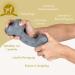 Robust & Durable Dog Chewing Bones - Natural Rubber Toys for Aggressive Chewers | Pink M (1 Pack) | Ultimate Dental Care & Boredom Relief - Buy Online on GoSupps.com