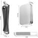 1 Piece of Nail Clipper and 1 Piece of Strip Nail Clippers Toenail Clippers for The Elderly Pedicure Nail Clippers Stainless Steel Toenail Clippers Great for Ingrown Toenails Podiatry (Black) - Buy Online on GoSupps.com
