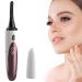 Heated Eyelash Curler Double-Sided Anti-Burn Electric Eyelash Curler 4 Temp Settings Heated Lash Curler Rechargeable Eyelash Curlers with Comb for Women Gifts White 1 Set