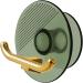 Geruwam Connector Hook - Cable Plug Organizer & Toothbrush/Razor Holder | Drill-Free Self-Adhesive Shower Storage in Translucent Green - Buy Online on GoSupps.com