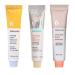 Glossier Balm Dotcom Trio Mango  Birthday  Coconut Size: 0.5 fl oz / 15 ml