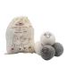 Wool Dryer Balls by Ayaprak 4-Pack 100% Pure Handmade Organic Reusable Natural Fabric Softener 4 pcs